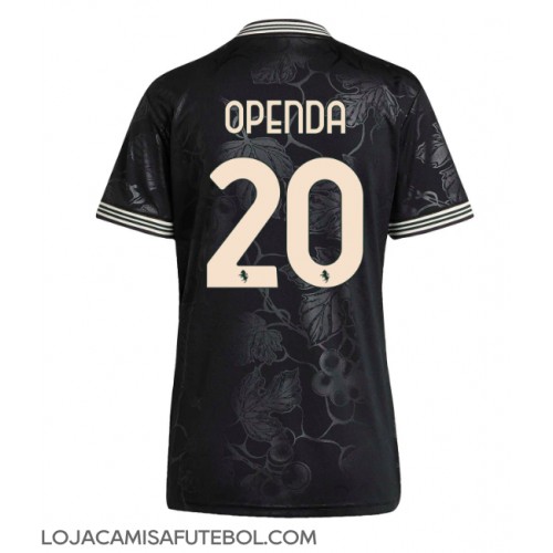 Camisa de Futebol Juventus Lois Openda #20 Equipamento Alternativo Mulheres 2025-26 Manga Curta